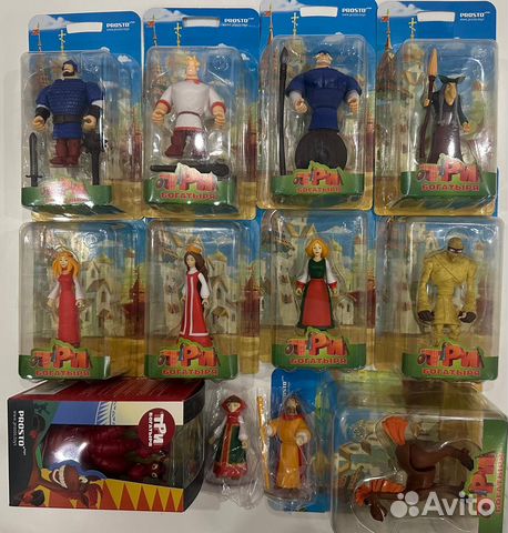 Полная коллекция Три Богатыря Prosto Toys купить в Москве с доставкой ...