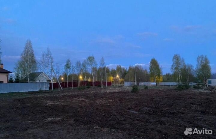 Выравнивание участка, расчистка участка