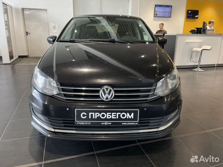 Volkswagen Polo 1.6 AT, 2016, 128 346 км