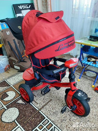 Велосипед коляска lamborghini