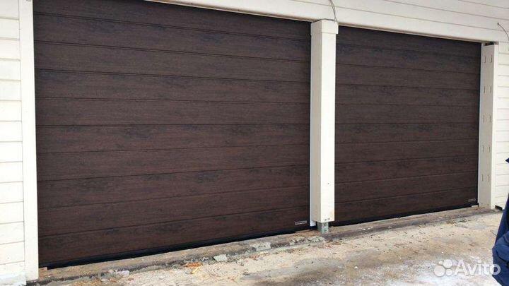 Установка, ремонт гаражных секционных ворот