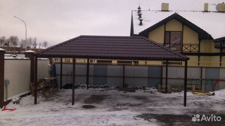 Навесы к дому