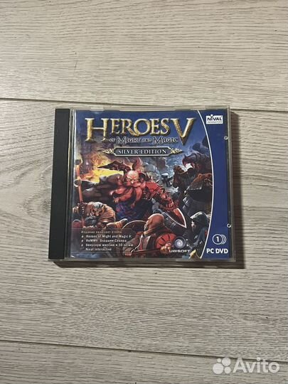 Cd диск игра Heroes5 (HeroesV)