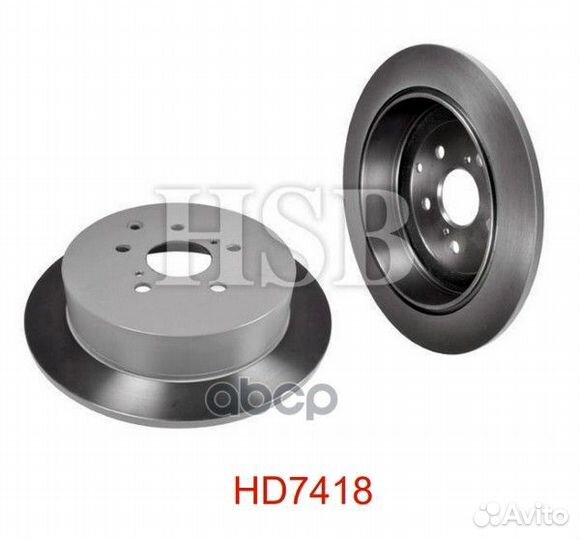 Диск тормозной задний toyota lexus Highlander