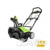 Снегоуборщик электрический Greenworks