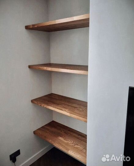 Деревянные полки