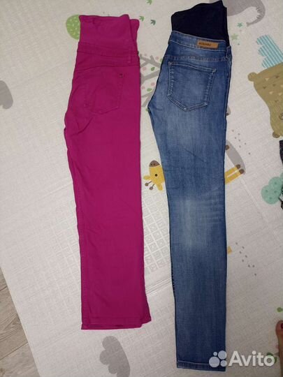 Джинсы, шорты, платье, кофточки для беременных h&m