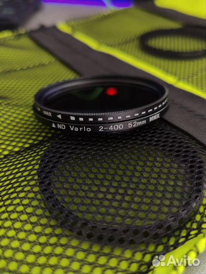 Фильтры на 52мм cpl nd переходное кольцо