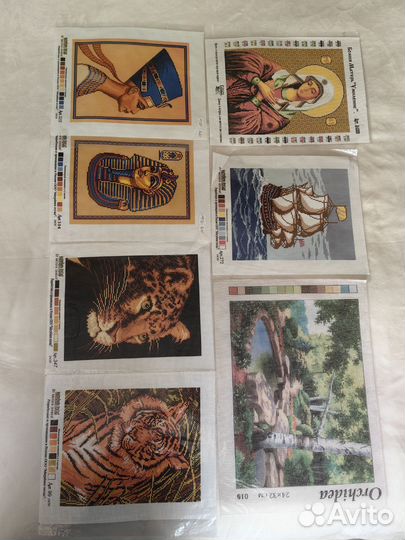 Канва с рисунком для вышивания