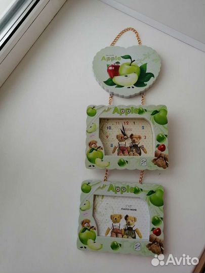 Детские часы и фото рамки