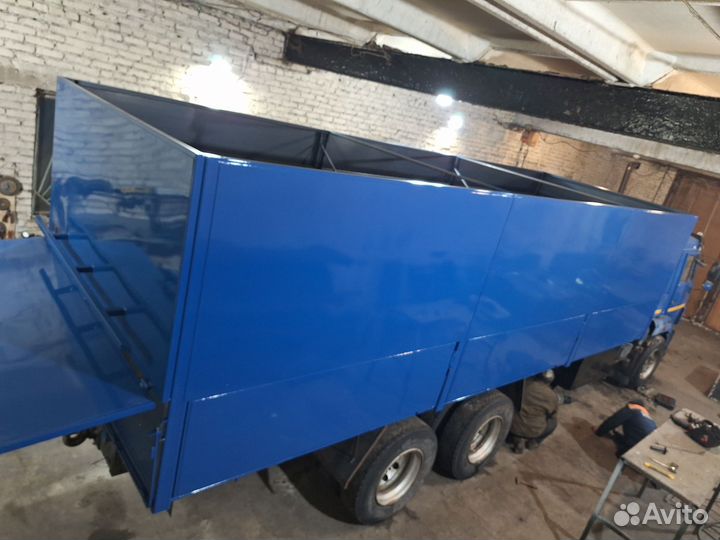 Изготовление кузовов зерновозов. Прицепов