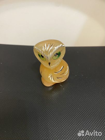 Статуэтка сова из селенита