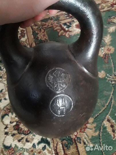 Гиря 32 кг 2 пуда царская