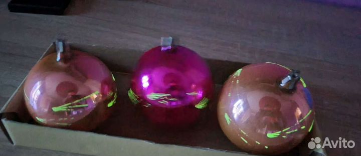 Елочные игрушки СССР шары 