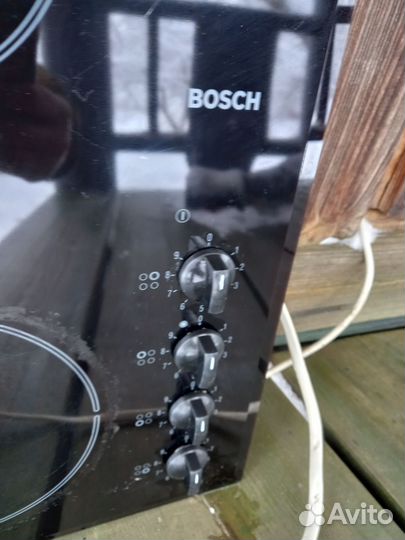 Варочная панель электрическая bosch