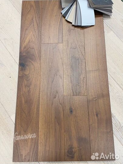 Паркетная доска орех американский