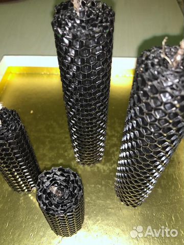 Свечи ритуальные черные