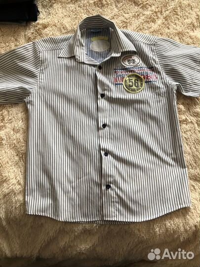 Летние рубашки на мальчика