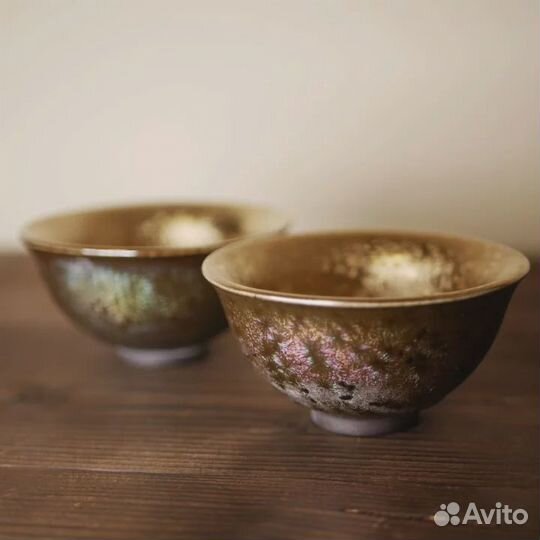 Пиала для чая в глазури 