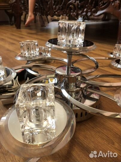 Люстра потолочная бу