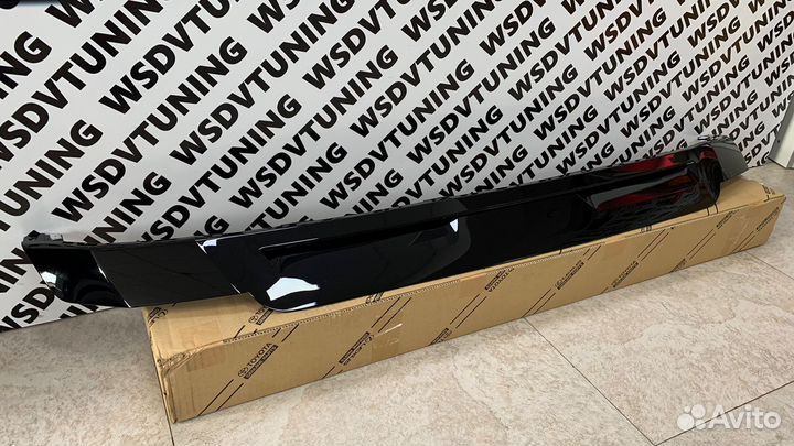 Накладка бампера Land Cruiser 300/2021-2023