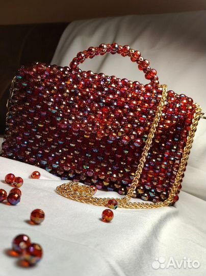 Сумки из бусин, подарки