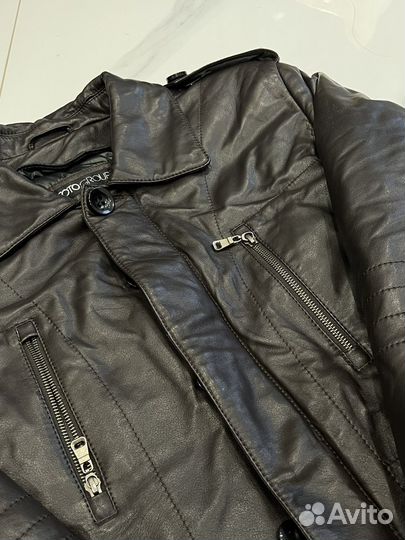 Кожаная куртка мужская