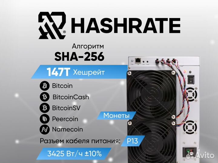 Avalon Miner A14 147Т (в наличии)