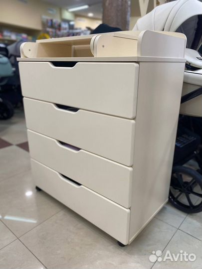 Комод Ульяна -8 мдф 800/4 сл.кость