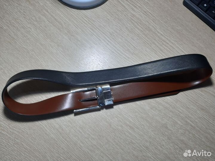 Ремень Canali оригинал двухсторонний