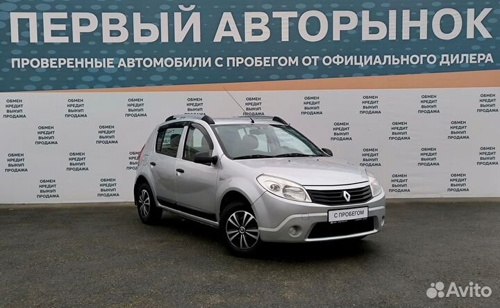 Renault Sandero 1.6 МТ, 2012, 166 000 км