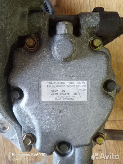 Компрессор кондиционера Субару Форестер SH5 2008г