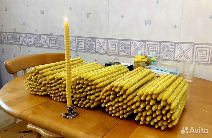 Свечи из вощины