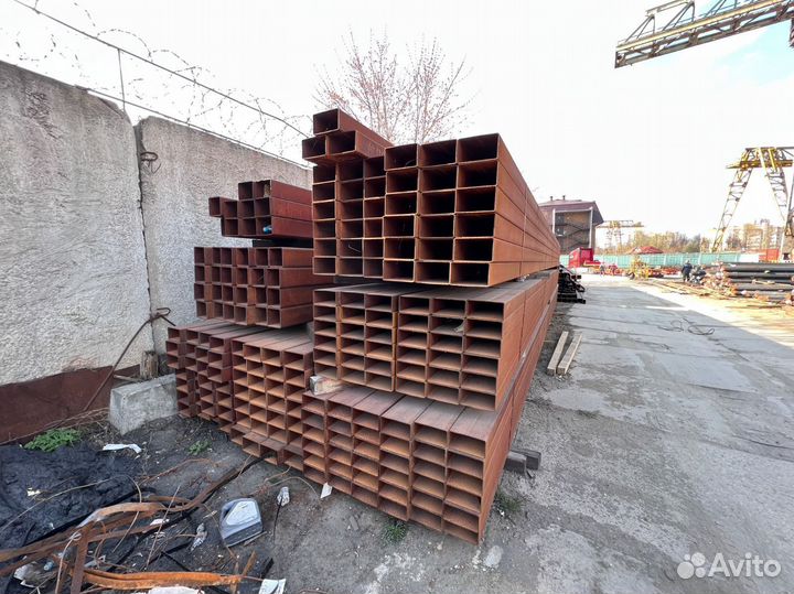 Трубы профильные бу 150х100х6