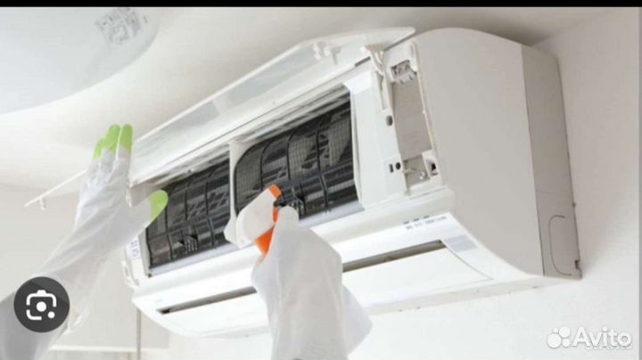 Обслуживание кондиционеров, чистка заправка фреона