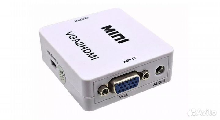 Переходник hdmi 3rca av2 vga