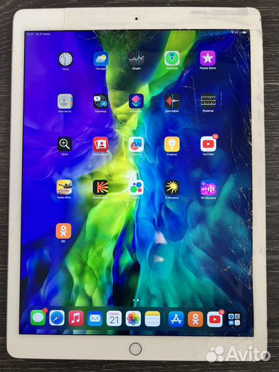 Огромный XXL iPad Pro 12.9 128 гб Sim Cell + wifi
