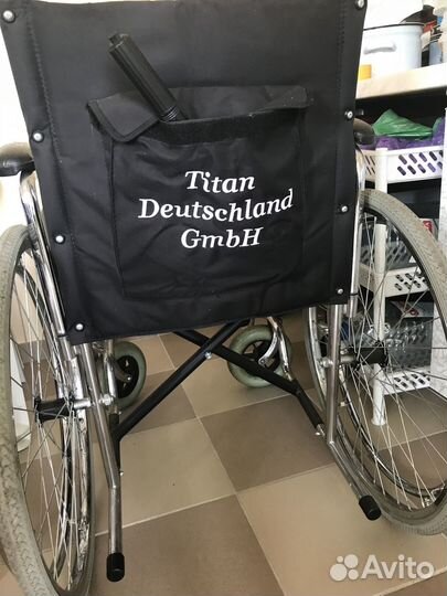 Инвалидное кресло с санитарным стулом бу