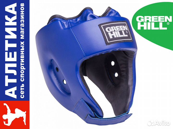 Шлем боксёрский Green Hill