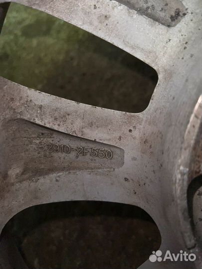 Литые диски r15 оригинал Kia Hyundai 4/100