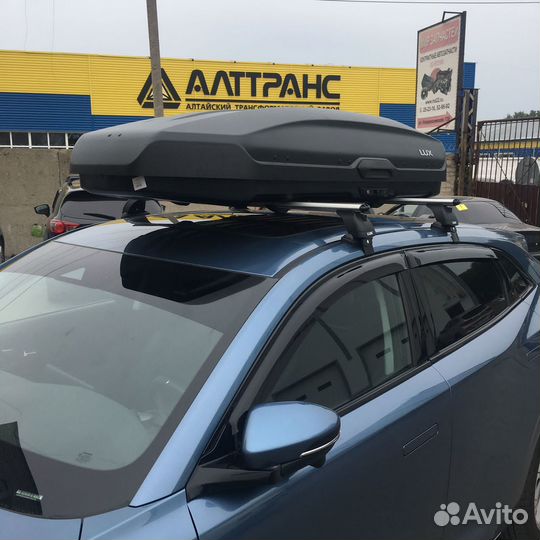 Комплект дуг LUX серебристый алюминий 2 шт аэро