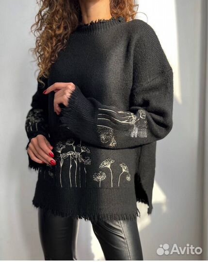 На заказ свитер женский оверсайз