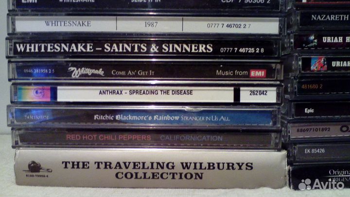 Зарубежный рок, фирменные CD