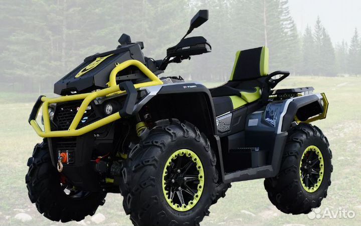 Aodes pathcross MAX 1000 MUD PRO,двухместный серый