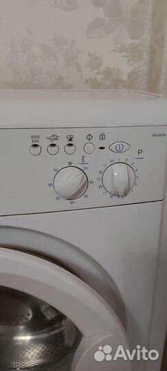 Стиральная машина indesit wiun 104
