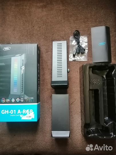 Держатель для видеокарты Deepcool GH-01 A-RGB