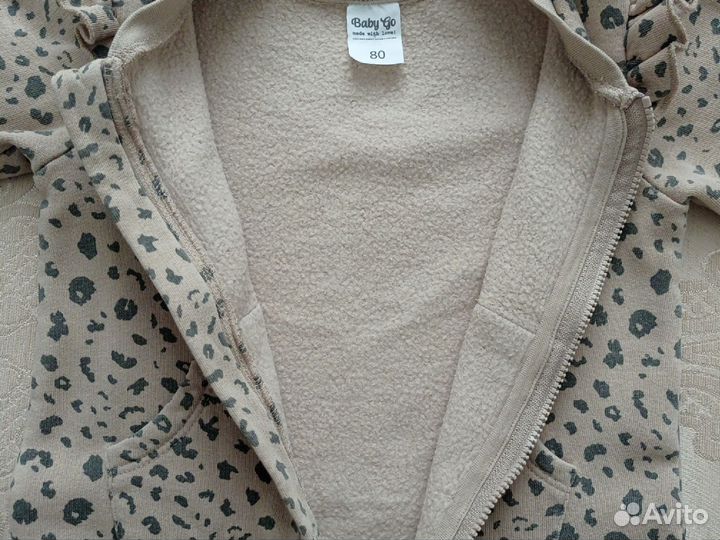 Комбинезон утепленный на девочку 80