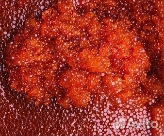 Красная икра кета