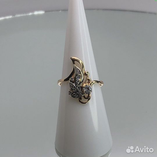 Золотое кольцо 585 пробы