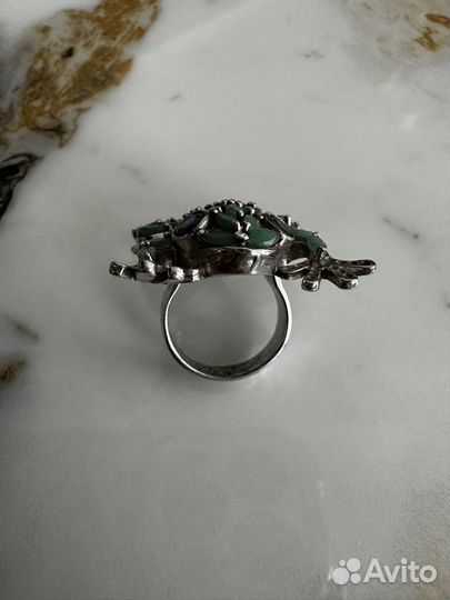 Серебряное кольцо женское